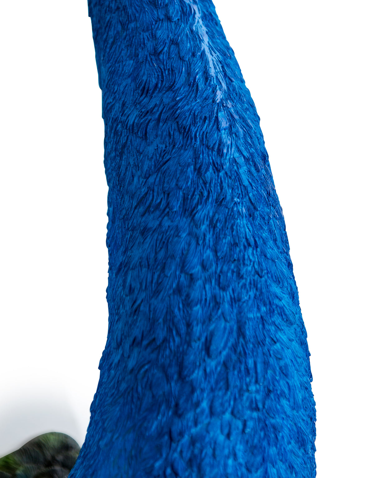 Peacock Head Wall Figure