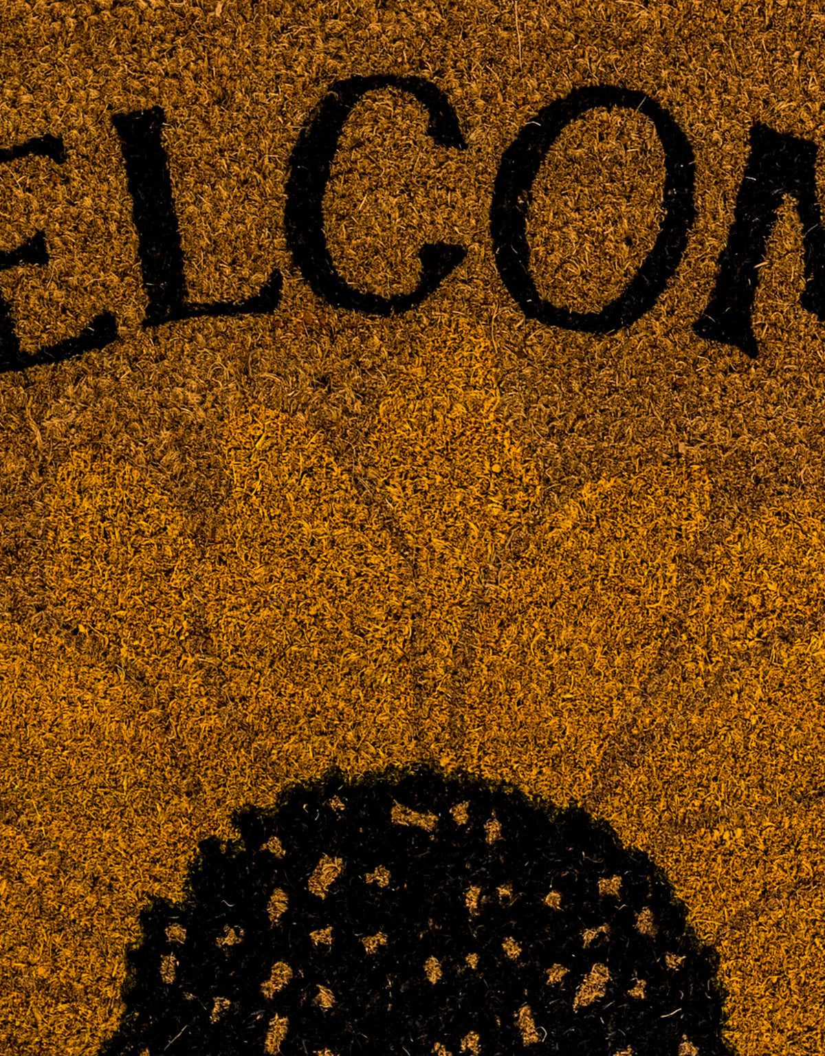 Sunflower "Welcome" Colourful Doormat