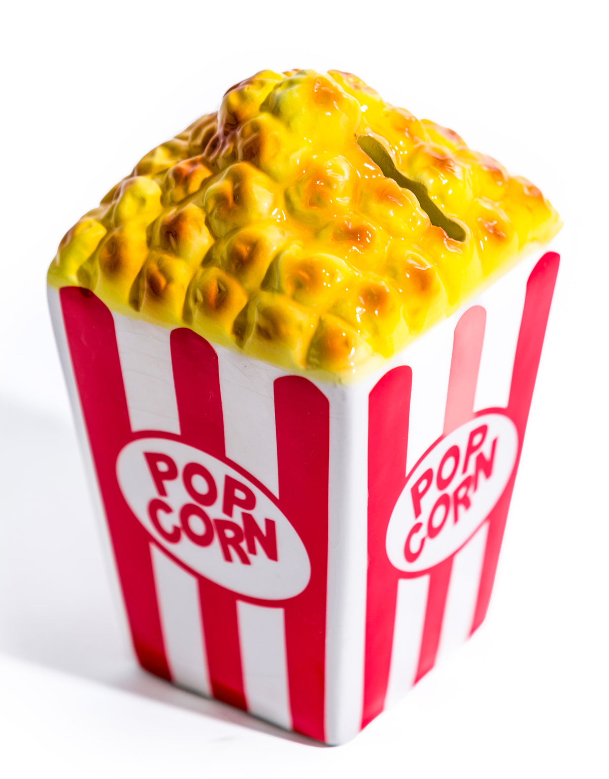 Ceramic Popcorn Money Bank