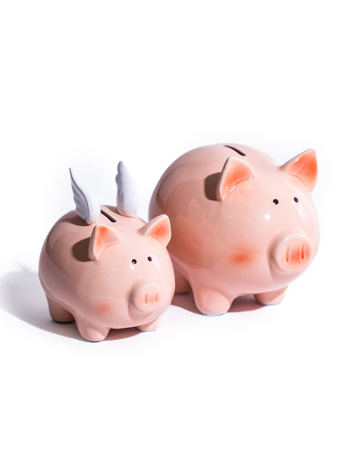 Classic Ceramic Flying Piggy Bank