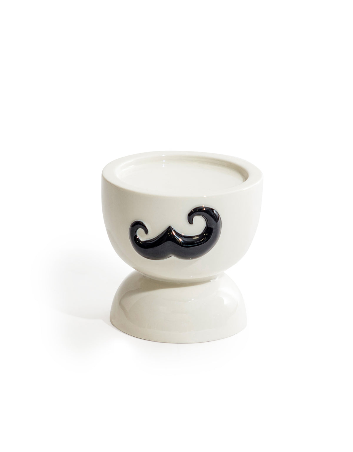 Ceramic Moustache Candle Holder