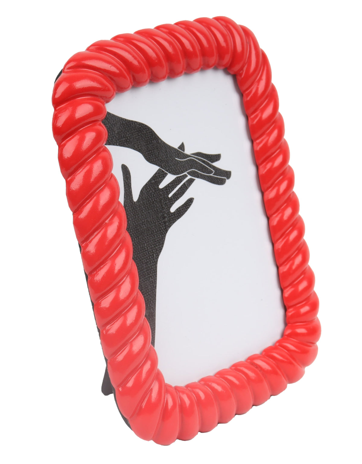 Red Twist-Layered 4x6" Photo Frame