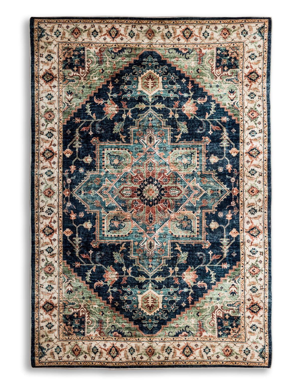 Ravar Traditional 230x160cm Rug - Washable