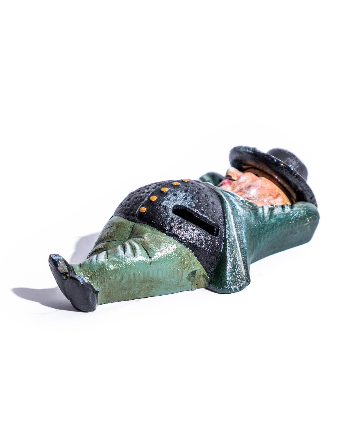 Cast Iron Rich Man / "Fat Cat" Coin Bank