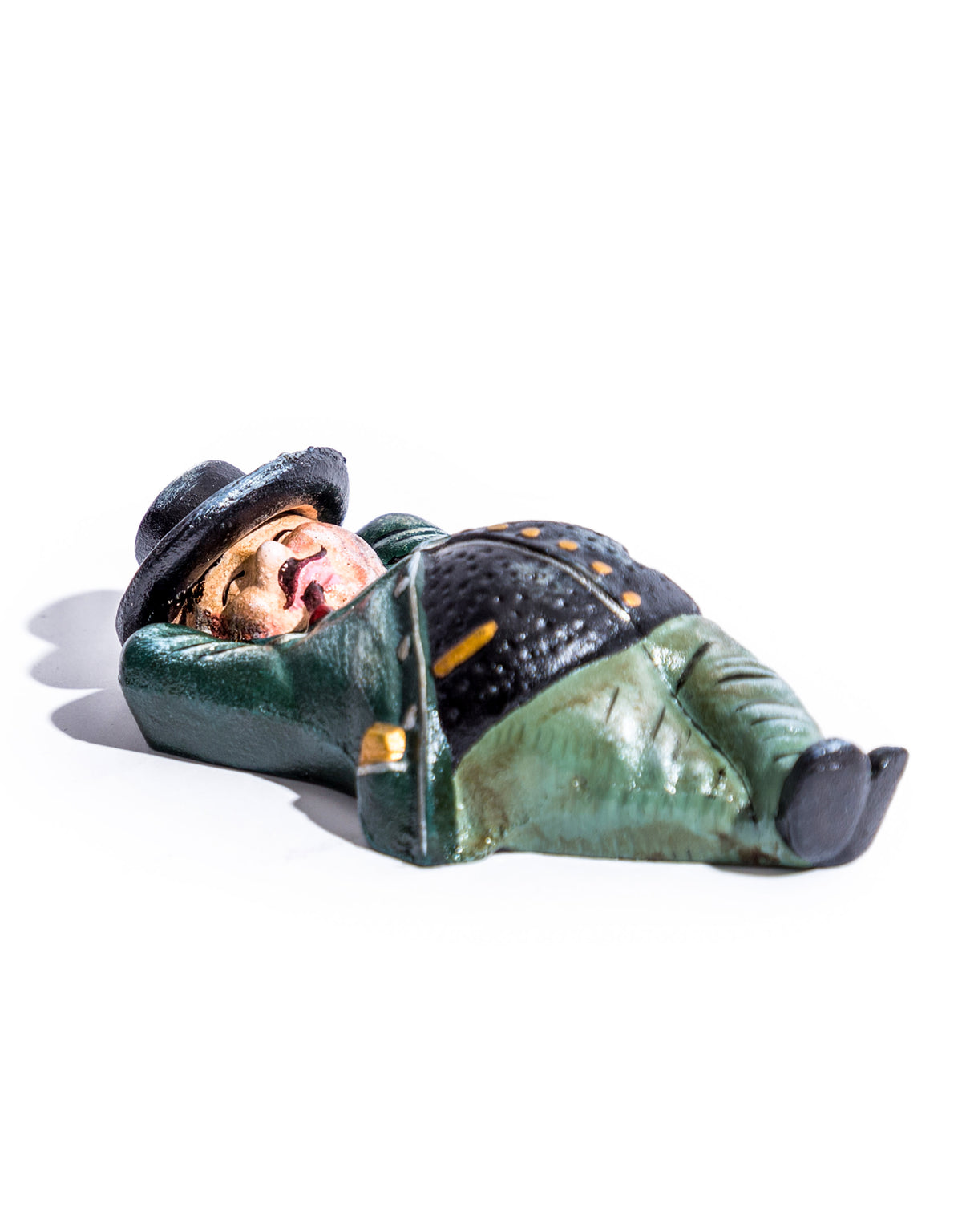 Cast Iron Rich Man / "Fat Cat" Coin Bank
