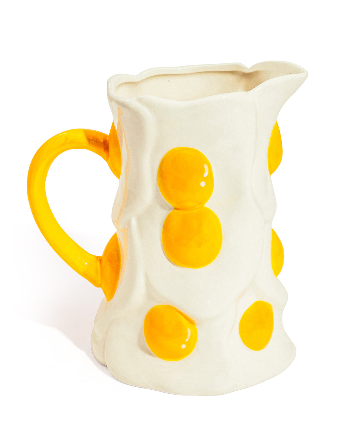 Multi Fried Egg Ceramic Serving Jug