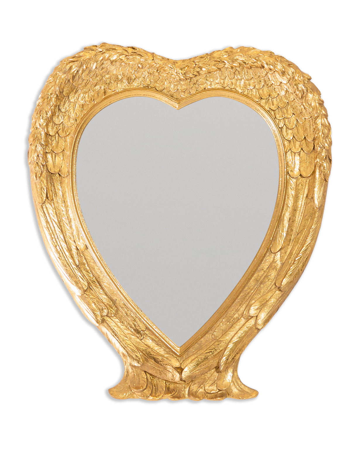 Antique Gold Angel Wing Mirror