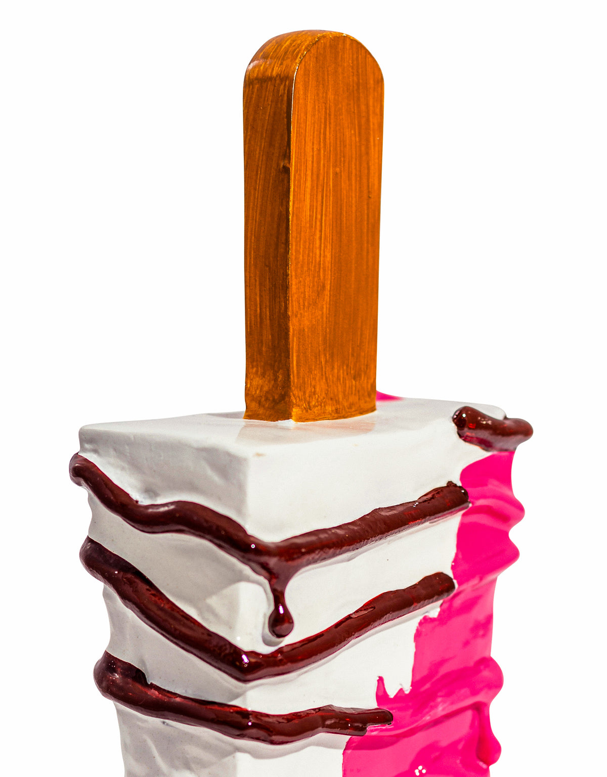 Large Melting Ice Cream on Stick Ornament