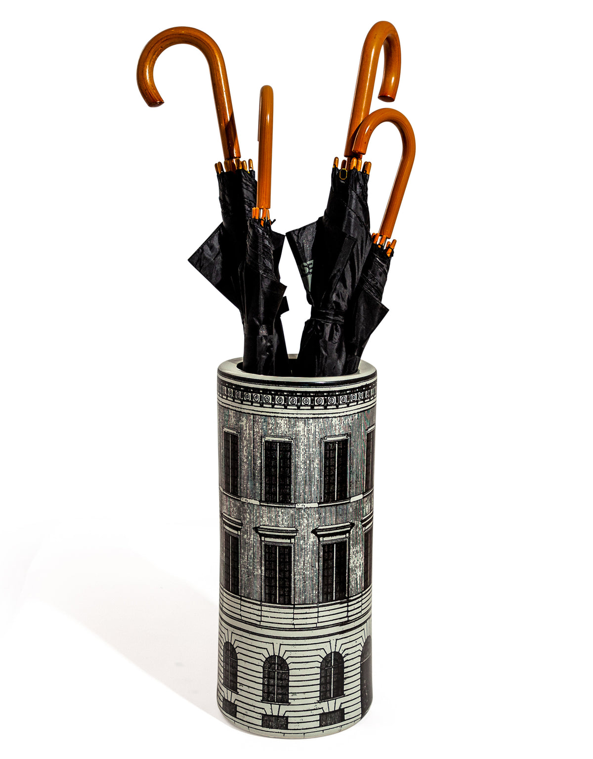 Ceramic Neoclassical Architecture Umbrella Stand