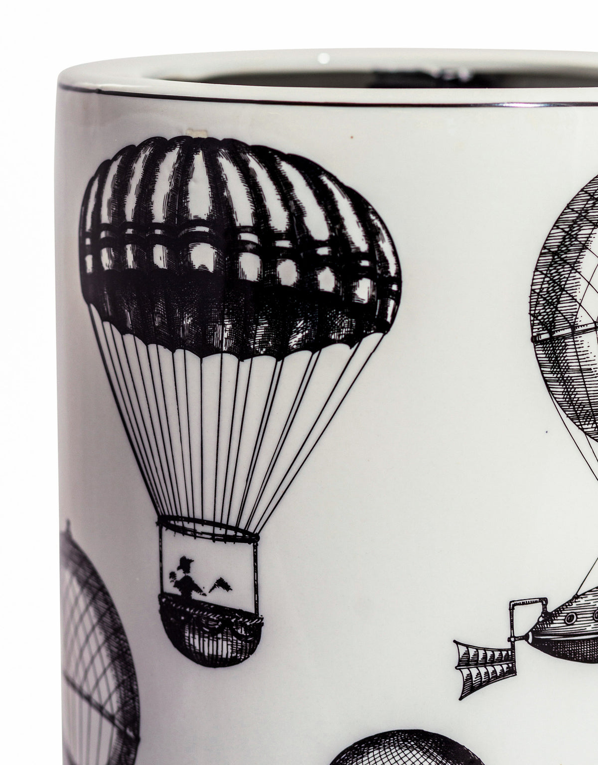 Ceramic Retro Hot Air Balloon Umbrella Stand