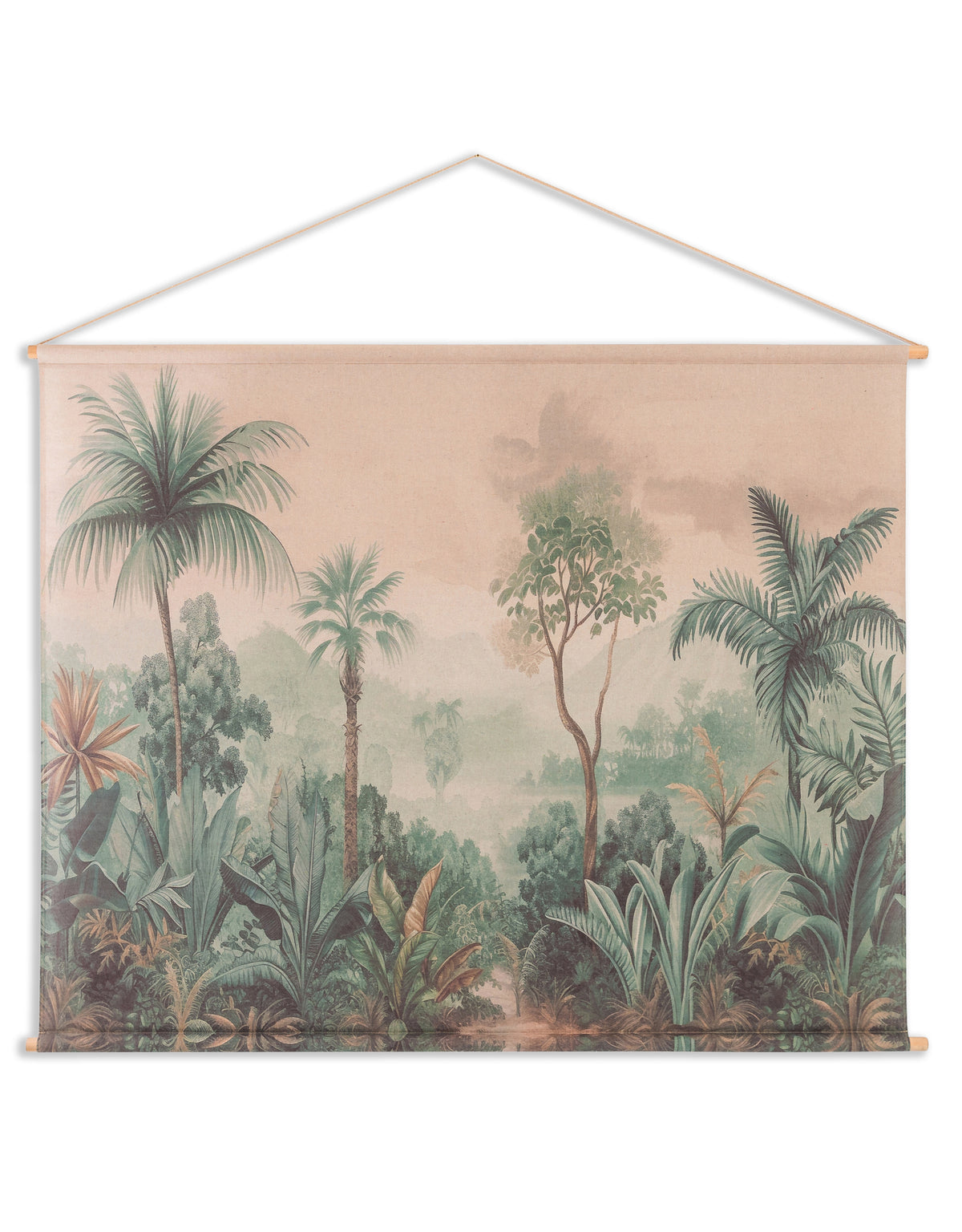 Extra Large Amazonian Rainforest Wall Hanging Canvas Print