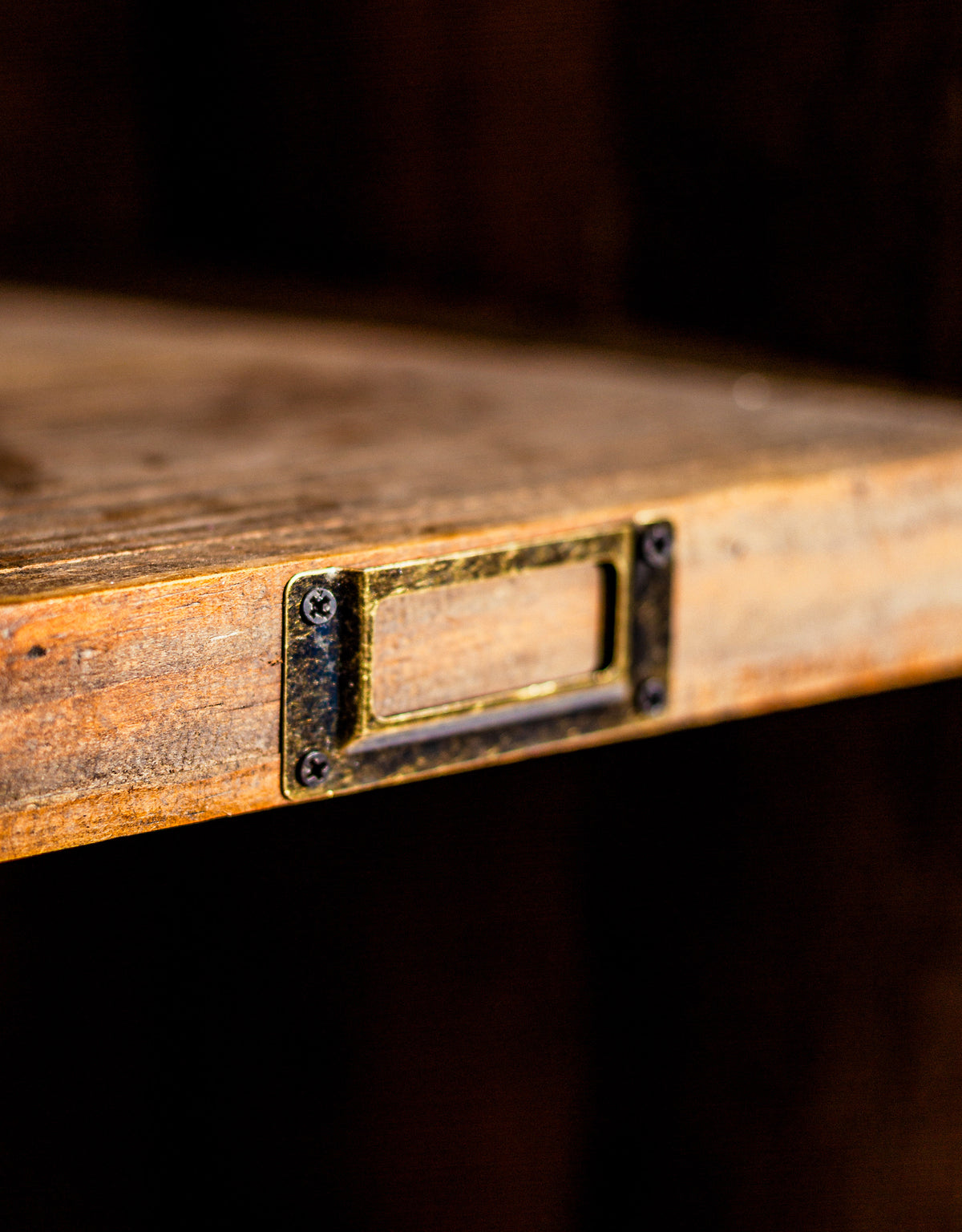 Rustic Wooden "Arundel" 9 Pigeon-Hole Wall Storage Unit