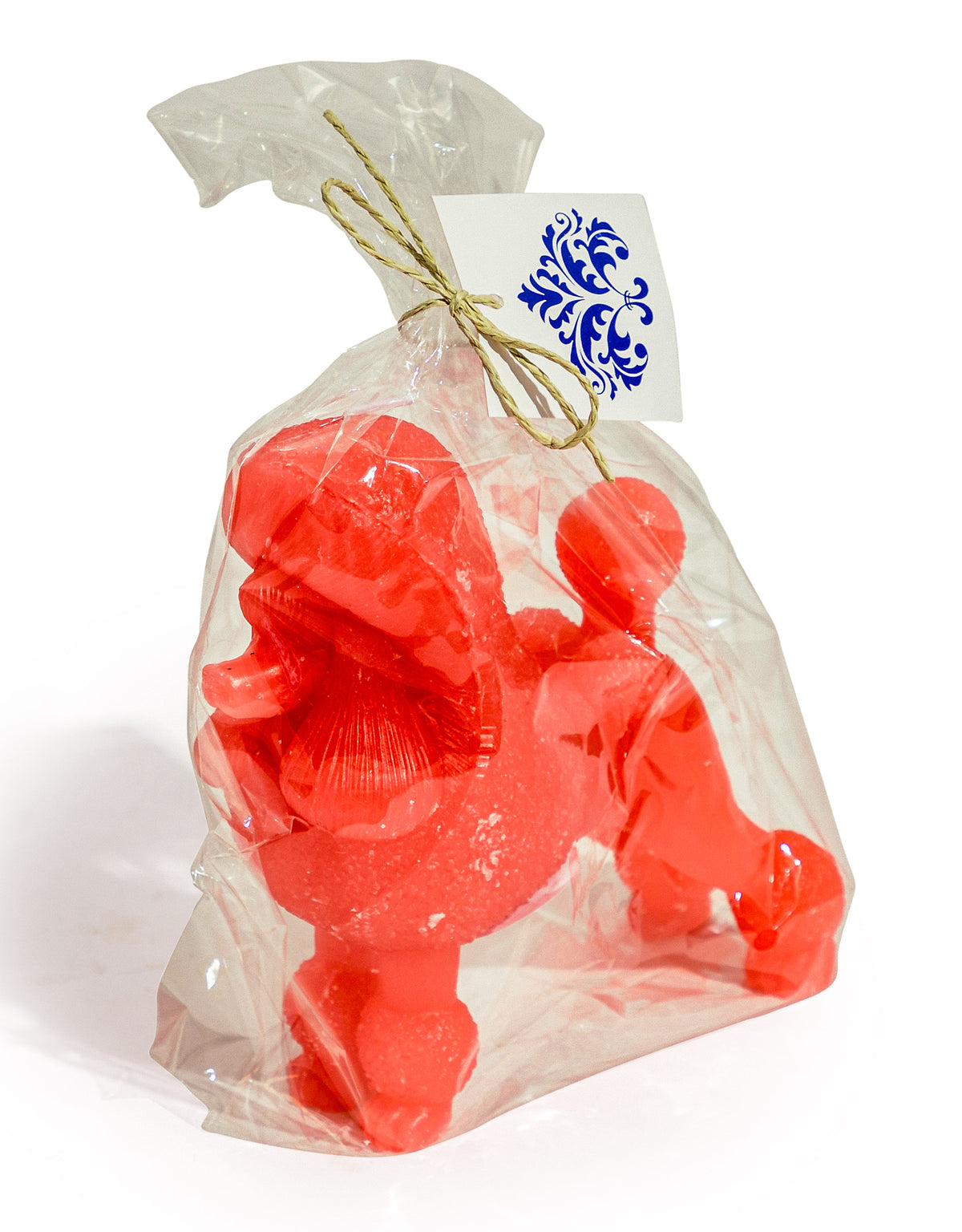 Pink Poodle Candle