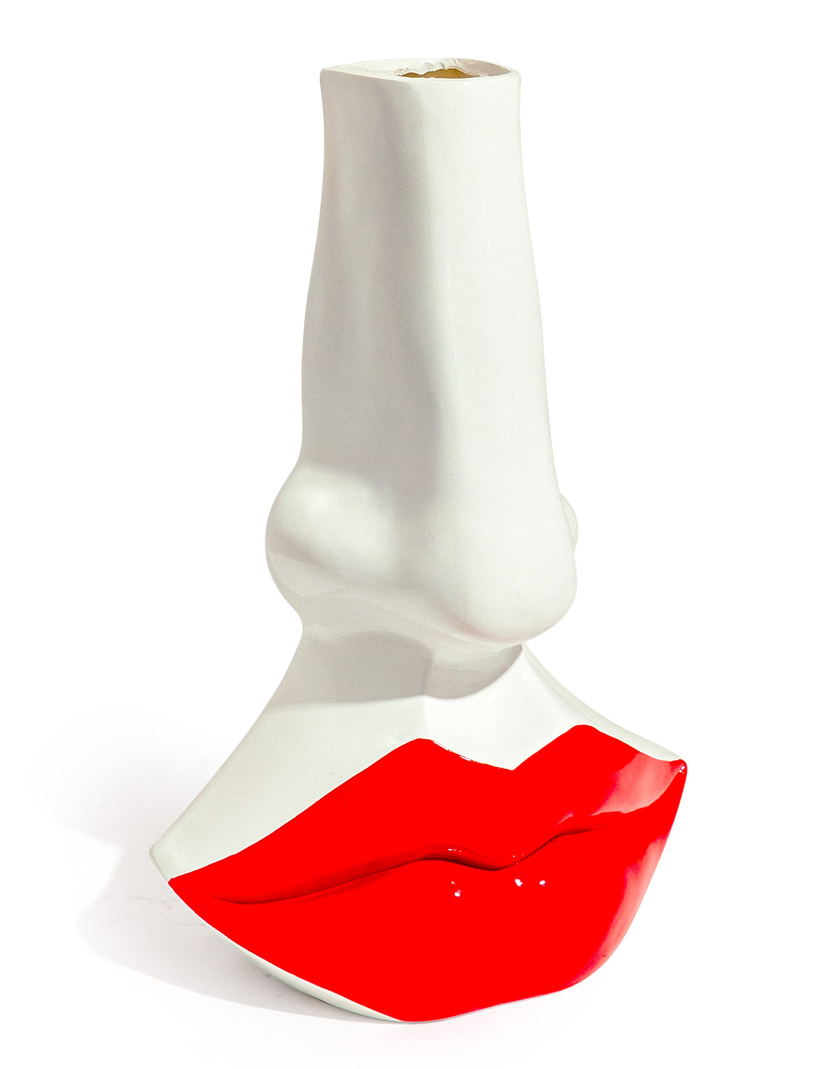 Tall Nose & Lips Vase