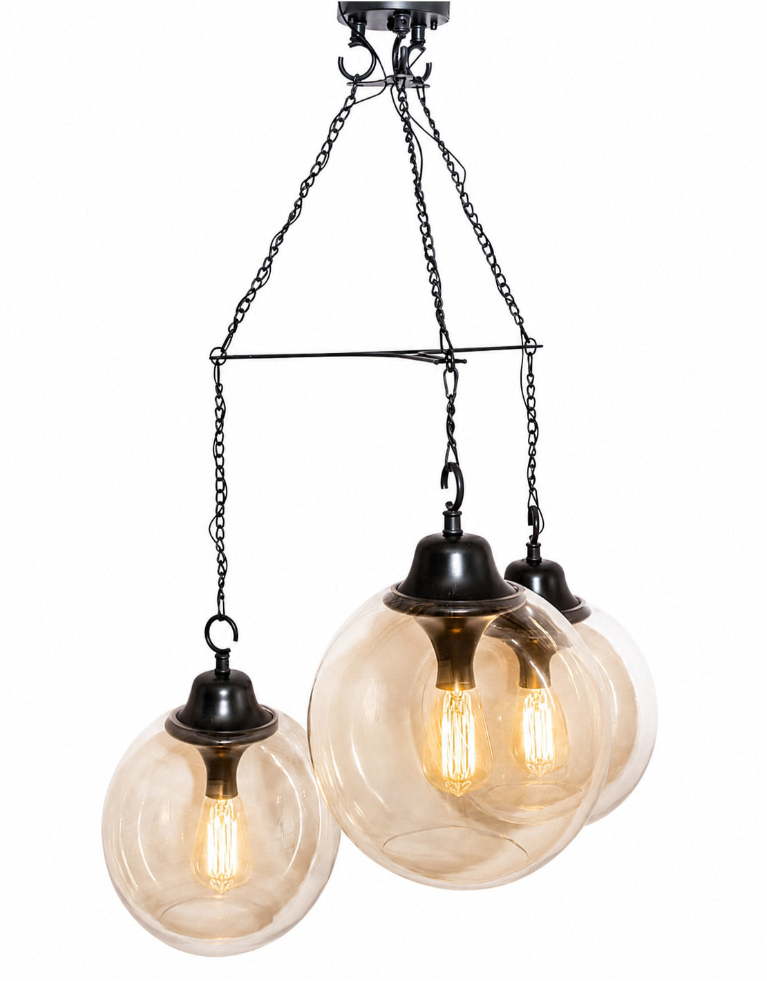 Mid Century 3 Tier Ceiling Pendant