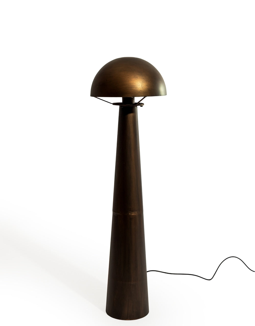 Antique Bronze Medium Mushroom Floor Lamp