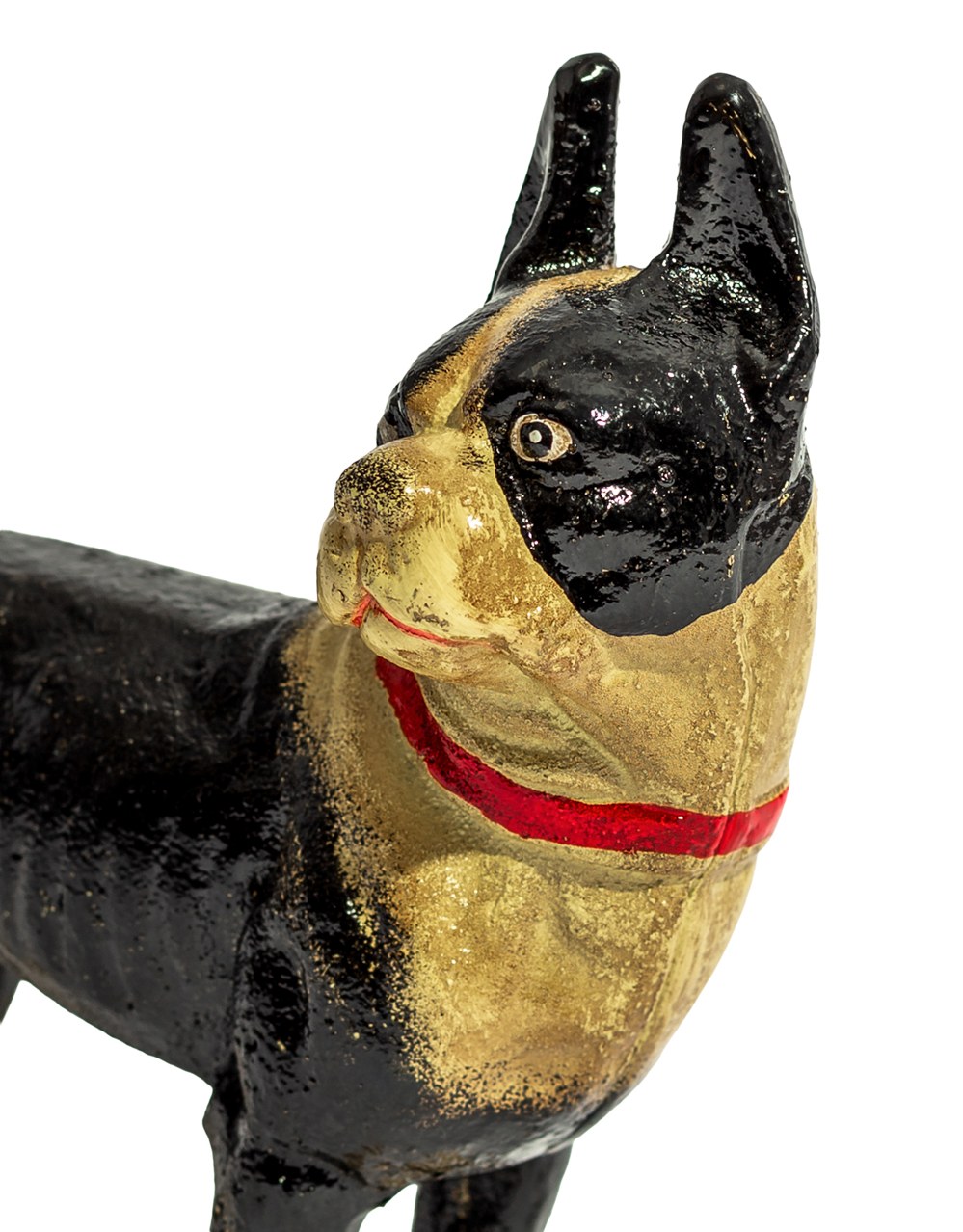 Cast Iron Boston Terrier Door Stop