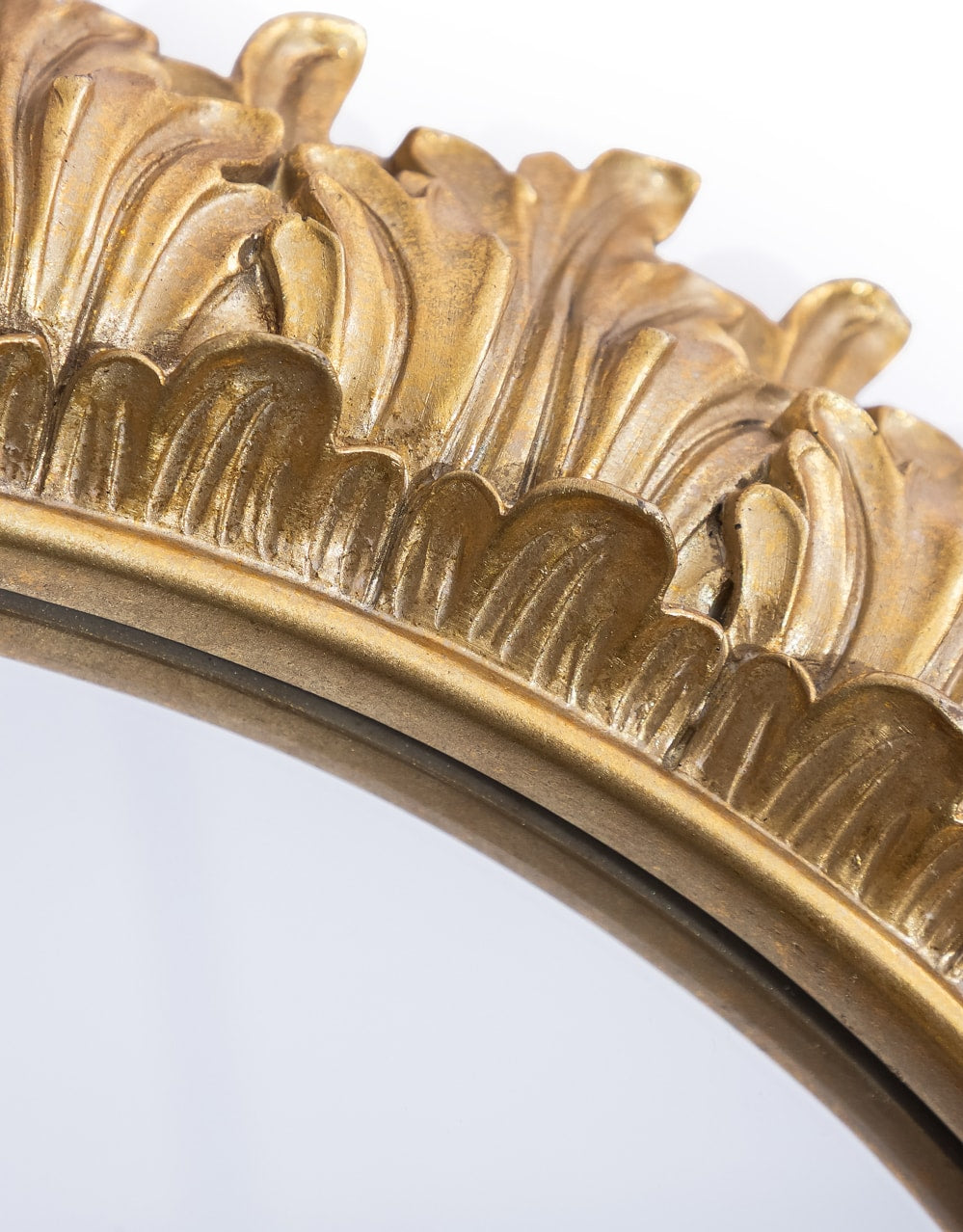 Antique Gold Layered Leaf Wall Mirror