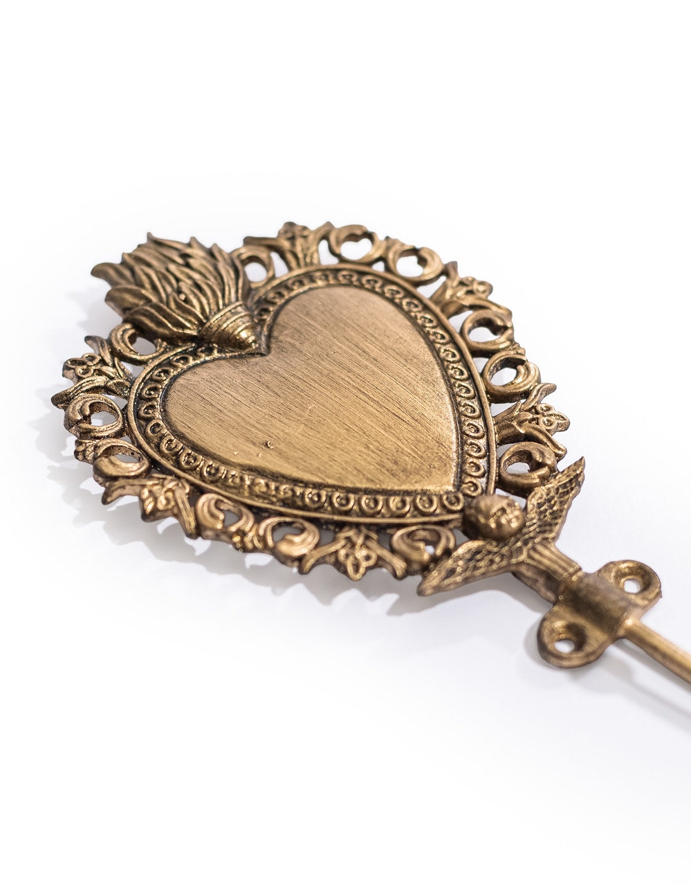 Gold "Sacred Heart" Coat Hook