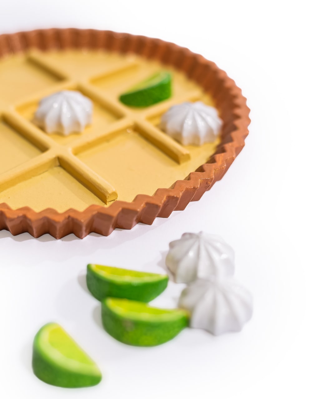 Meringue Pie Noughts & Crosses Game