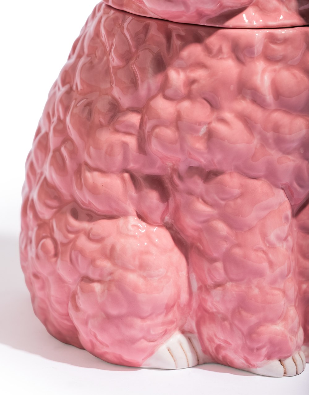 Pink Poodle Storage / Cookie Jar