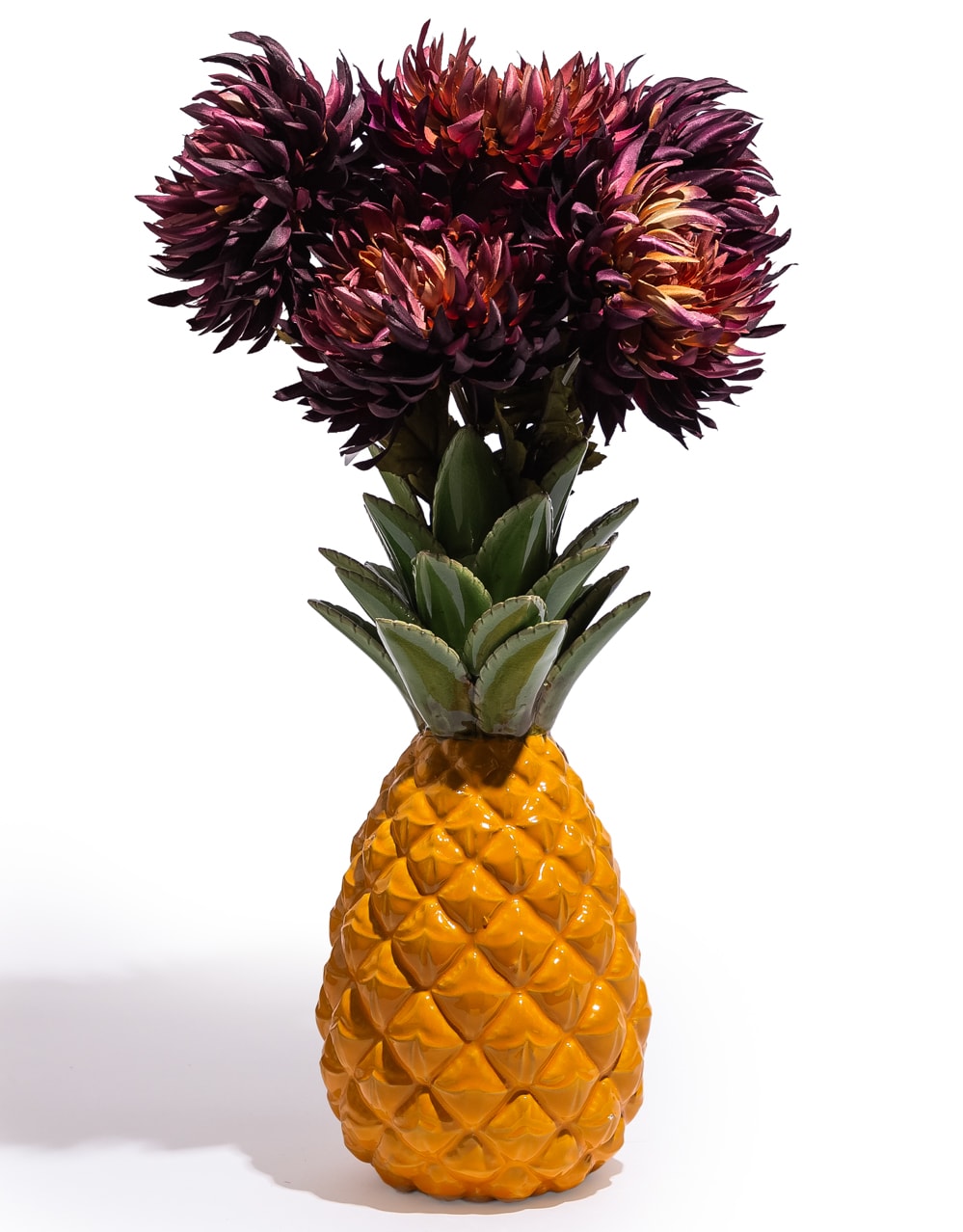 Large 40cm Pineapple Ceramic Vase