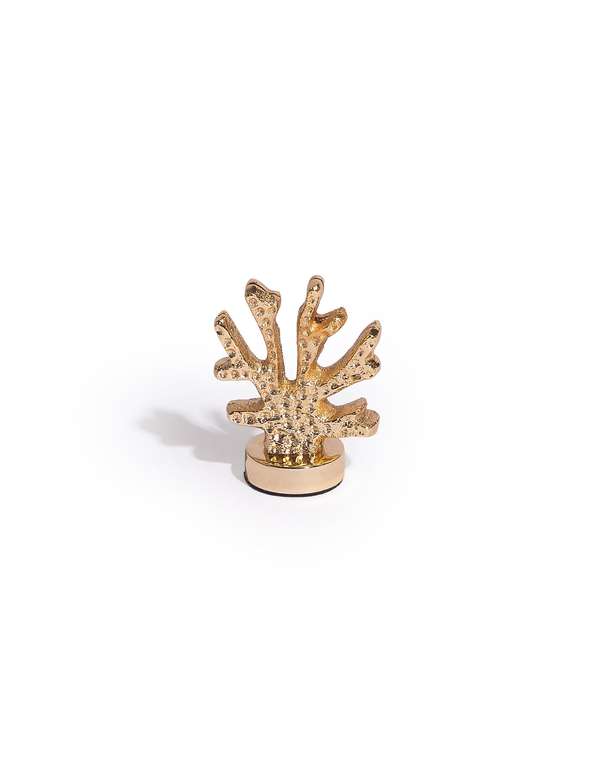 Gold Coral Card / Photo Holder