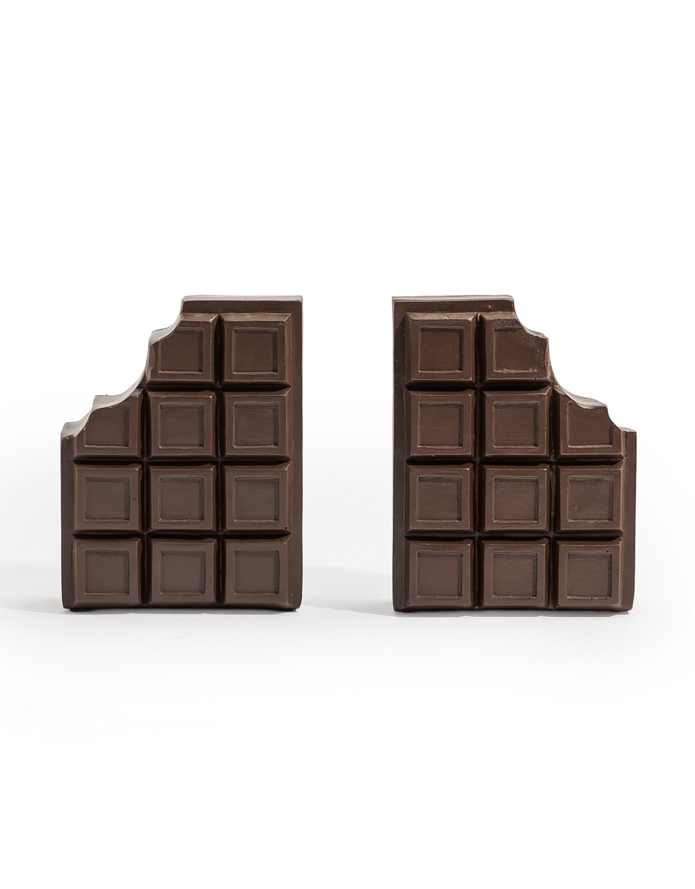 Set of Chocolate Bars Bookends