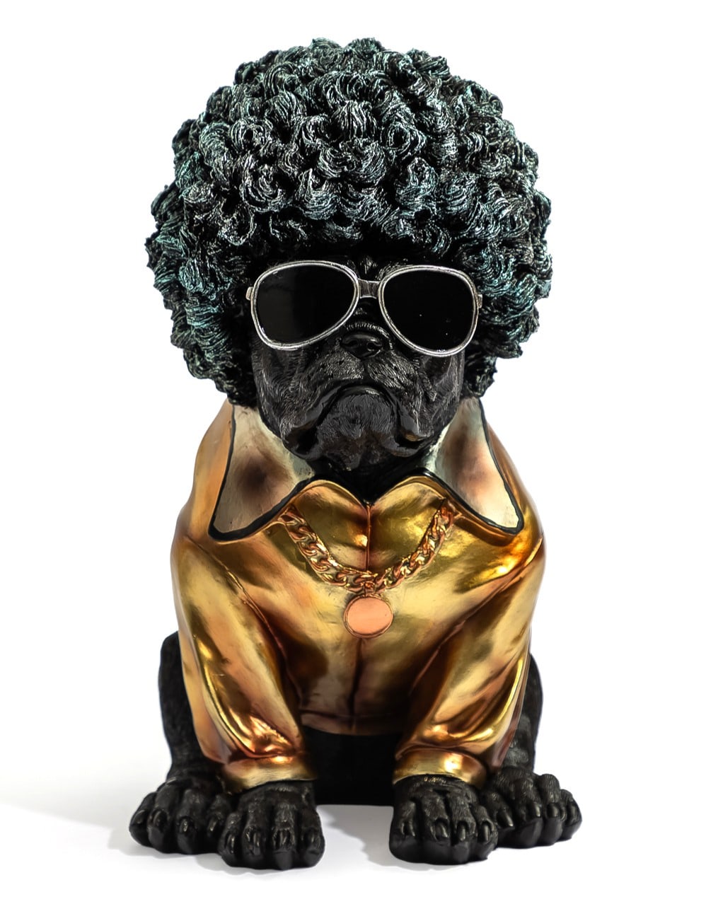 "Pug Thug" Dog Ornament