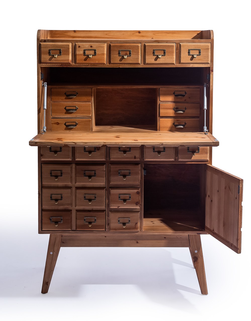 Rustic Multi Drawer 'Hideaway' Vanity Storage Unit