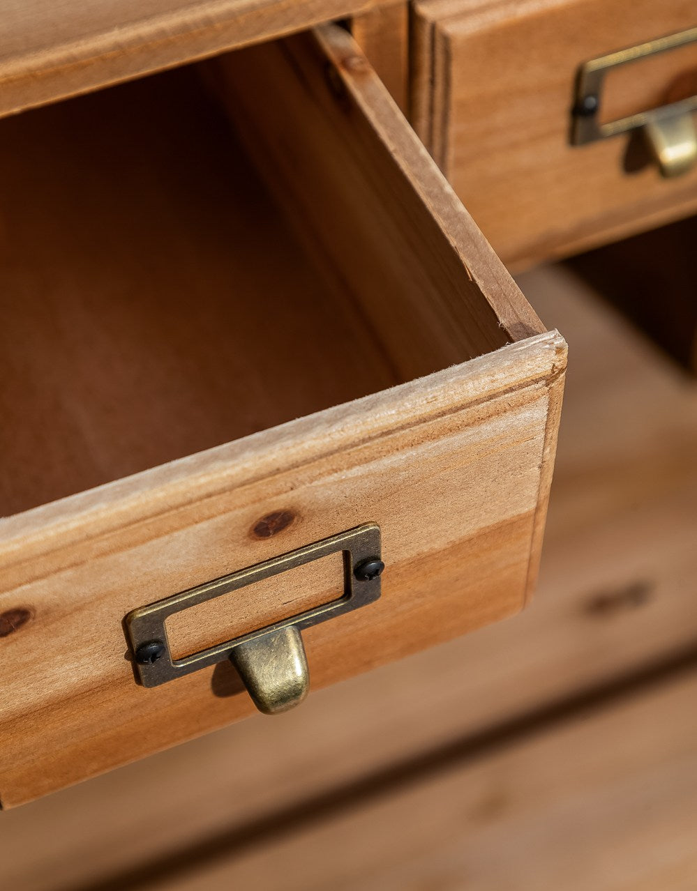 Rustic Multi Drawer 'Hideaway' Vanity Storage Unit