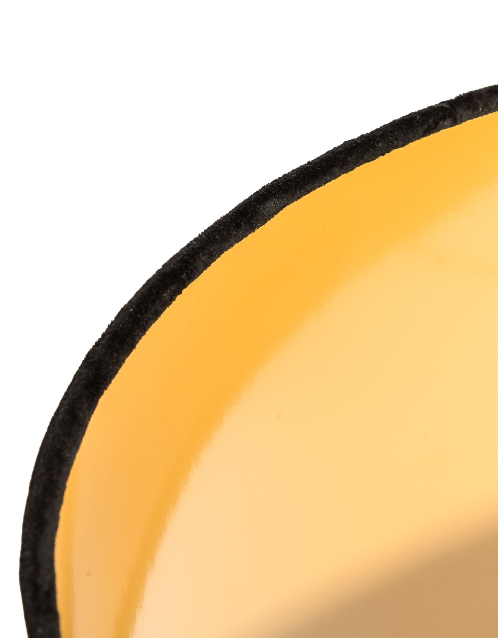 Light Royal Blue 40cm Velvet Cylinder Shade w/ Gold Inner Lining