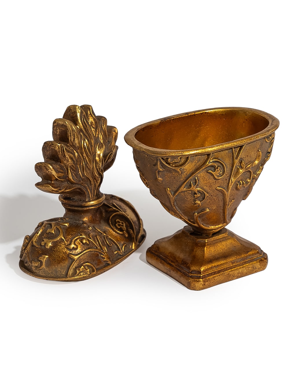 Large Gold Embossed "Sacred Heart" Trinket Box