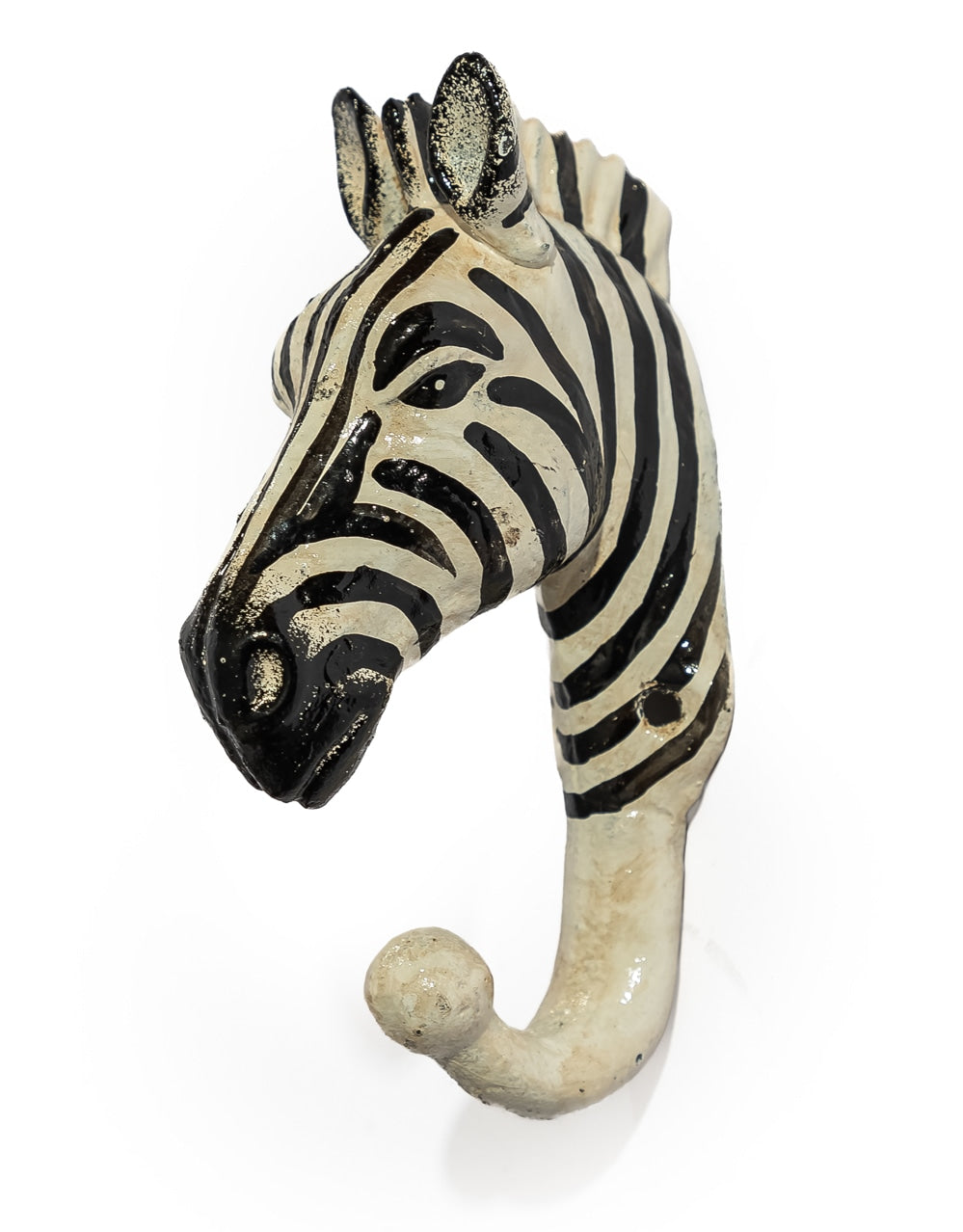 Cast Iron Zebra Coat Hook