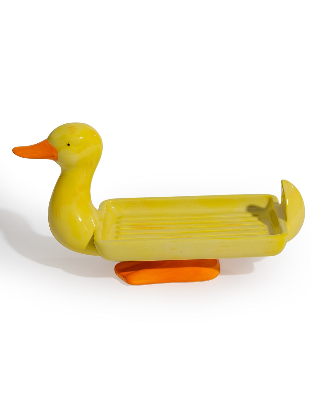 Yellow Duck Ceramic Soap Dish