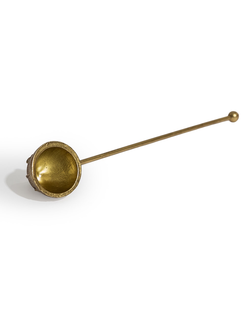 Antique Gold Beehive Candle Snuffer