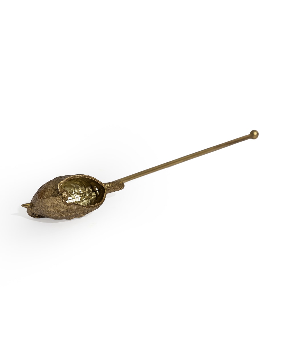 Antique Gold Sparrow Bird Candle Snuffer