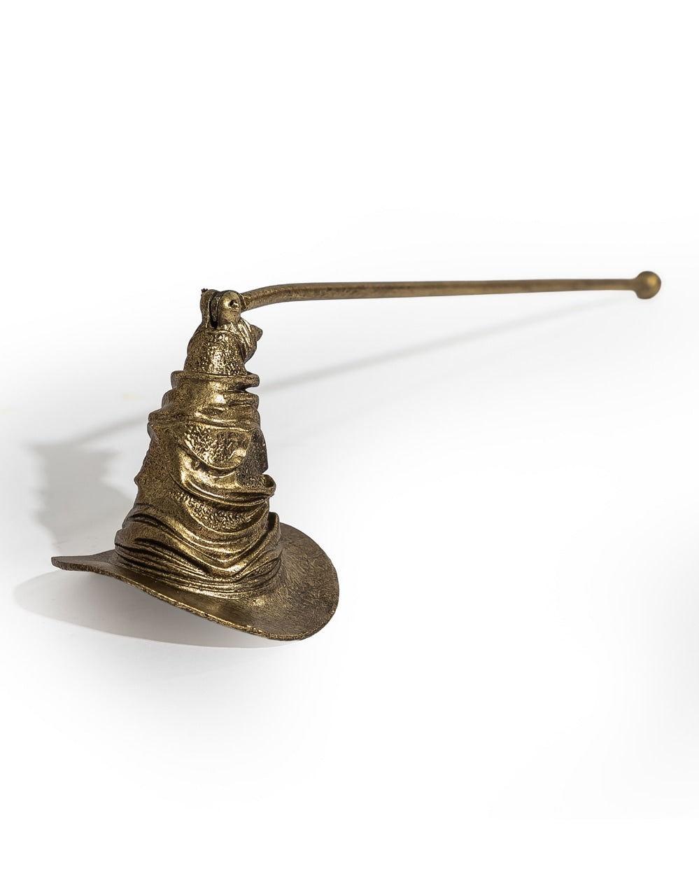 Antique Gold Wizard Hat Candle Snuffer