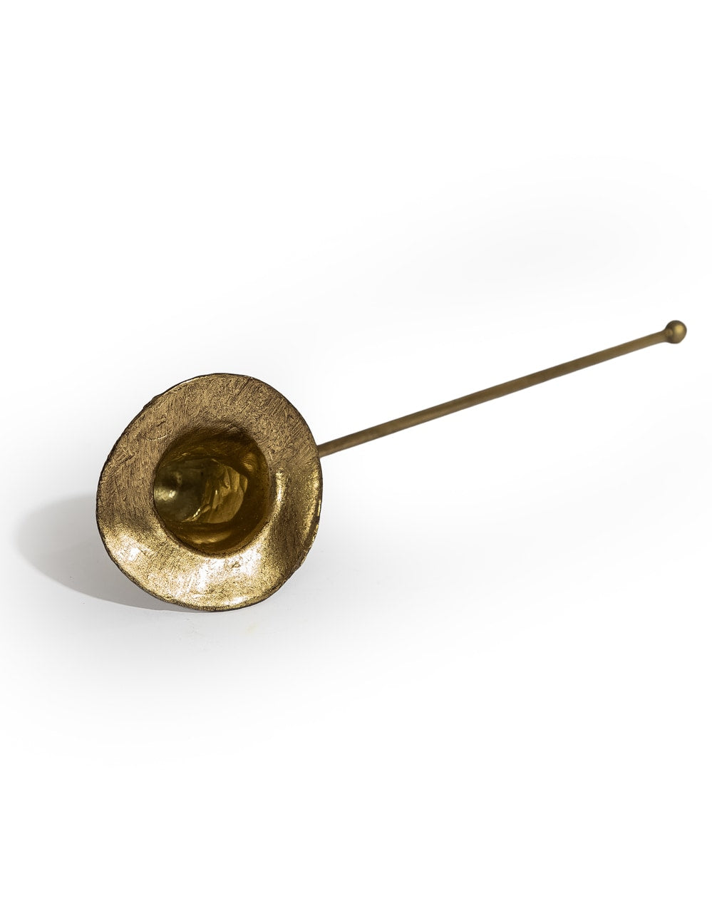 Antique Gold Wizard Hat Candle Snuffer