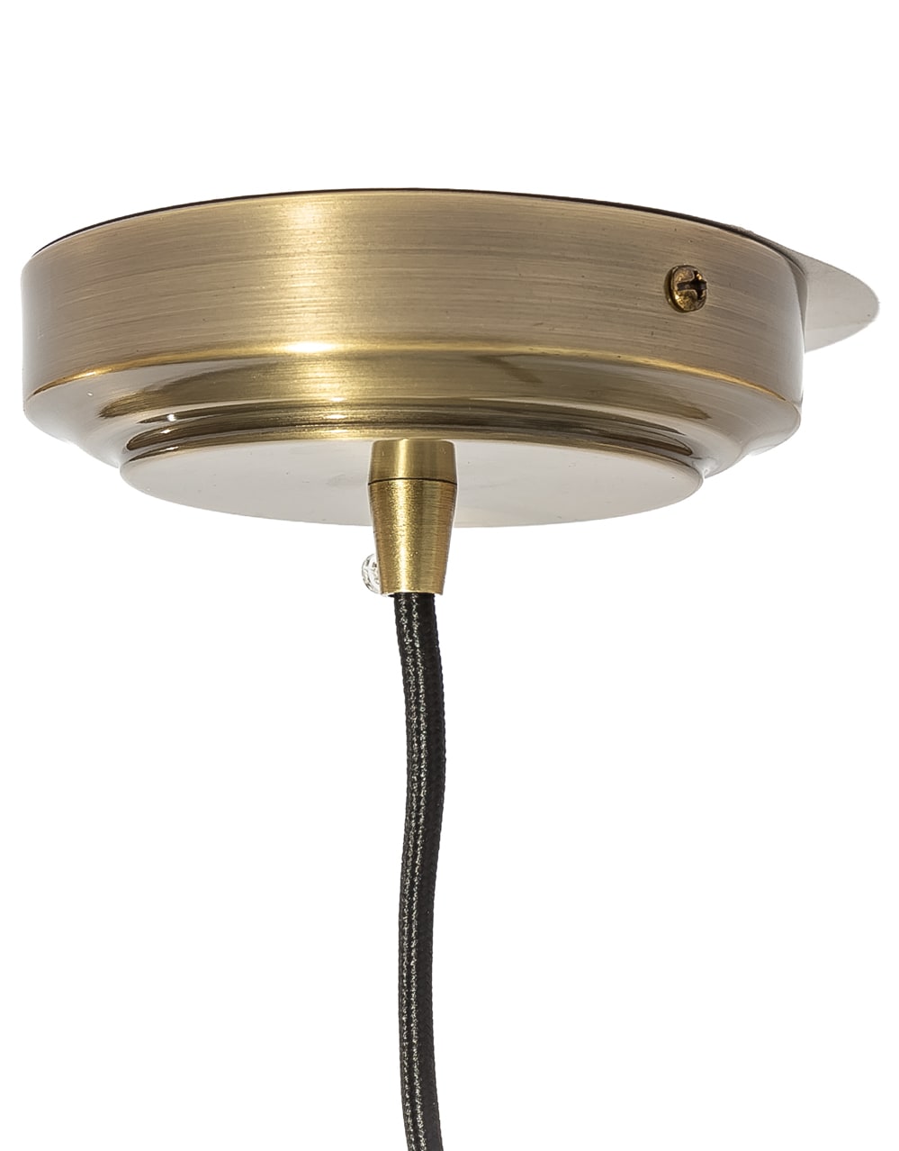 Antique Brass Pendant Cable Light