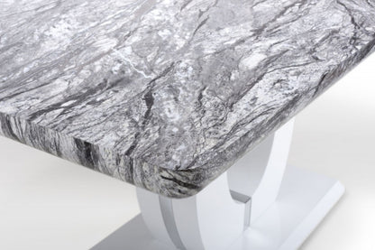 Neptune Marble Effect Dining Table