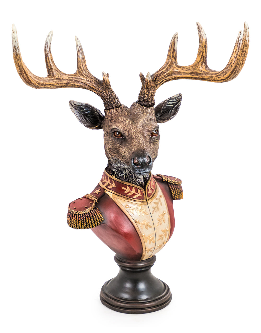 Medium Gentry Stag Bust on square base