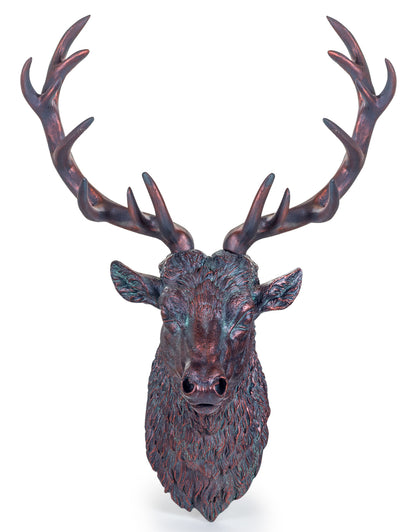 Large Stag Wall Head