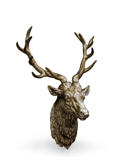 Large Stag Wall Head