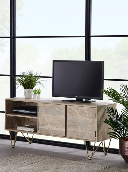Abstract Large TV Unit