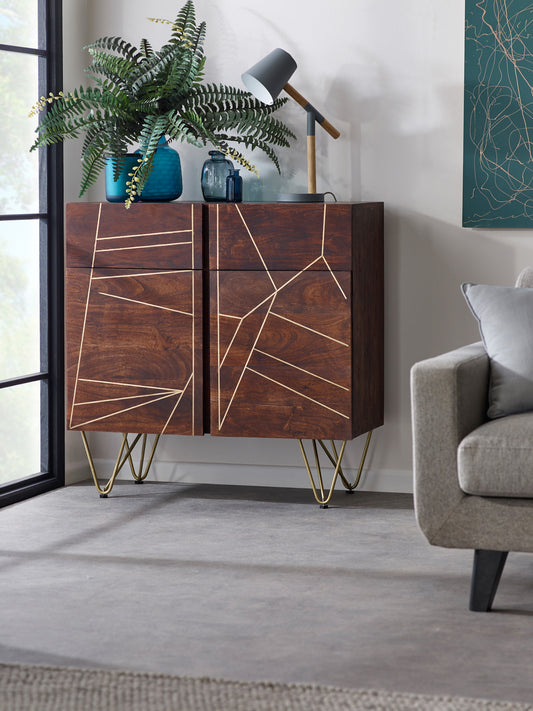 Abstract Small Sideboard