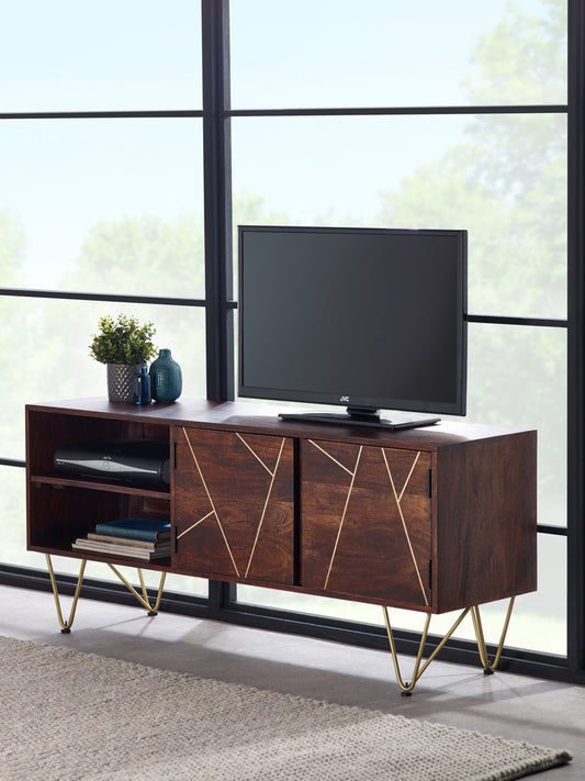 Abstract Large TV Unit