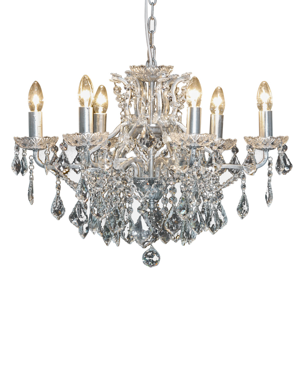 6 Branch Shallow Chandelier