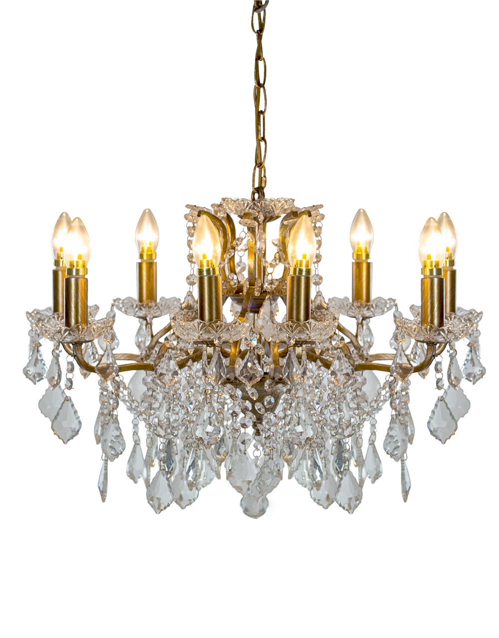 8 Branch Shallow Chandelier