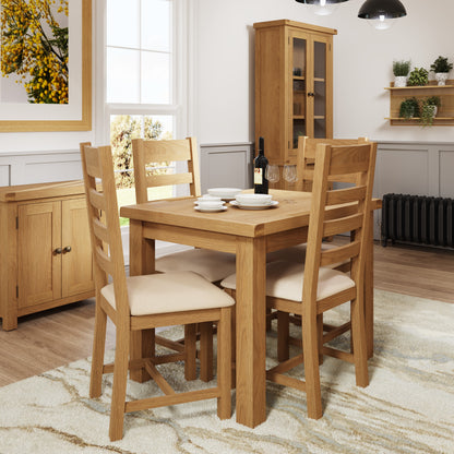 Oakham 1m Extending Dining Table